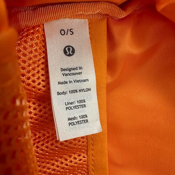 Lululemon City Adventurer Backpack Micro 3L in Orange Frappe - Picture 13 of 15
